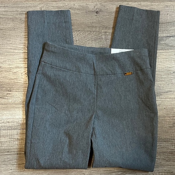 I.N.C. INTERNATIONAL CONCEPTS Mid-Rise Tummy-Control Skinny Pants (Size 0S) - Picture 10 of 15